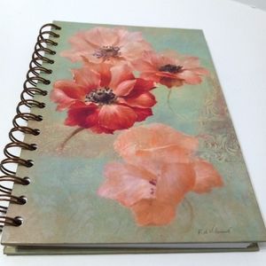 Art In Motion Pretty Flora Spiral-bound Journal